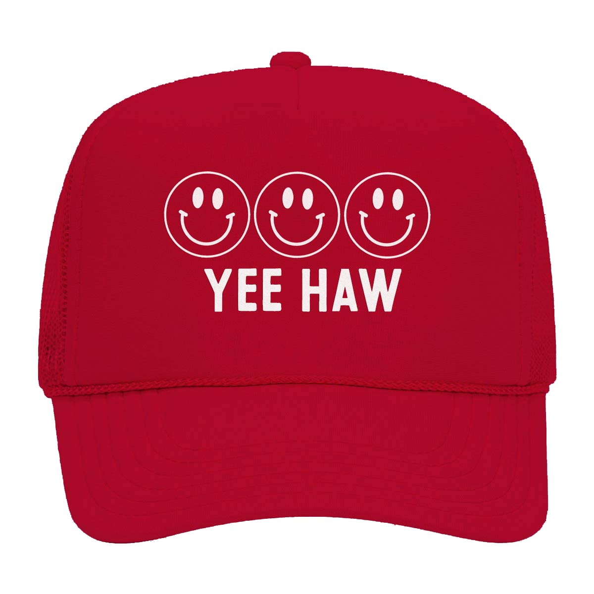 Smile Custom Foam Snapback