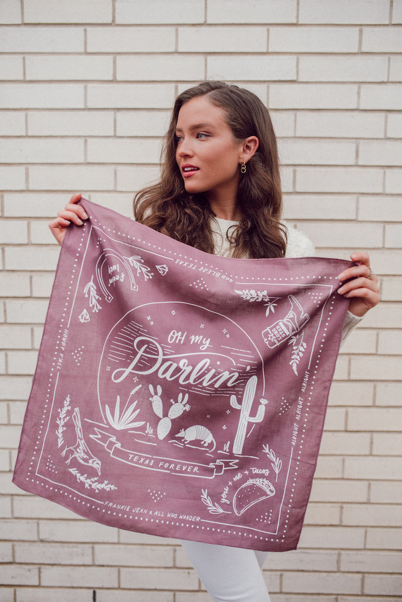 Oh My Darlin' Texas Bandana