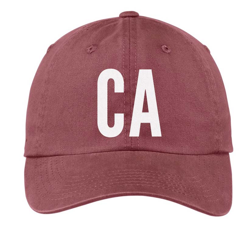 CA State Baseball Cap