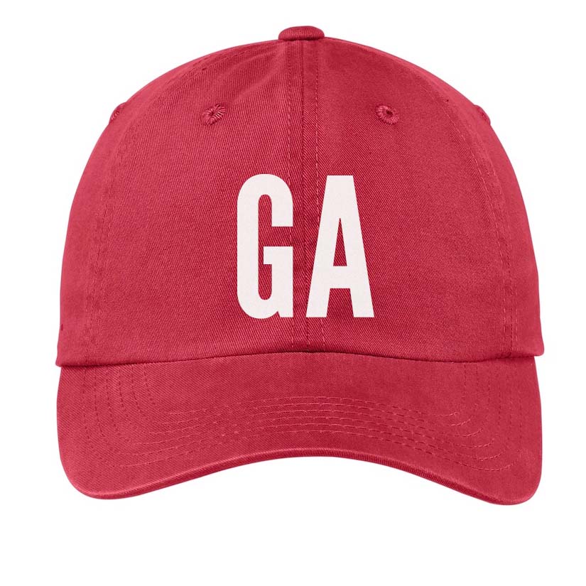 GA State Baseball Cap