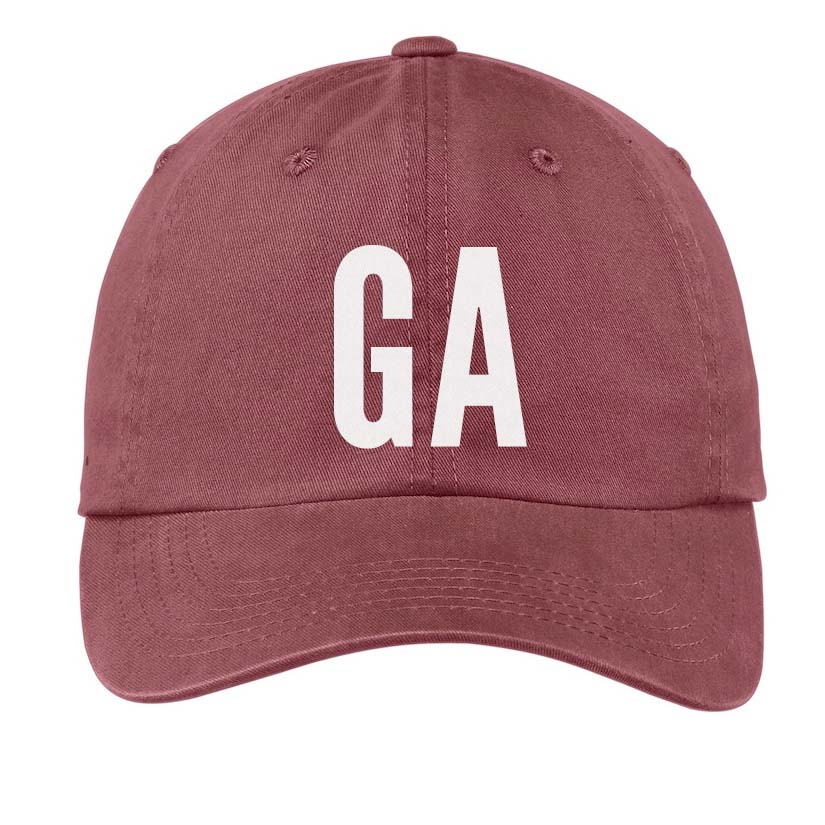 GA State Baseball Cap