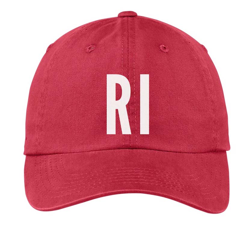 RI State Baseball Cap