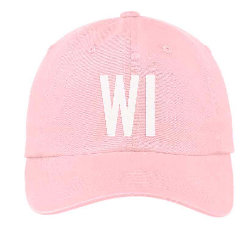 WI State Baseball Cap
