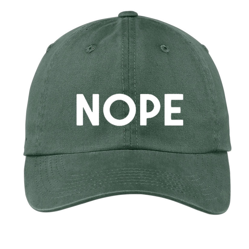 Nope Baseball Cap
