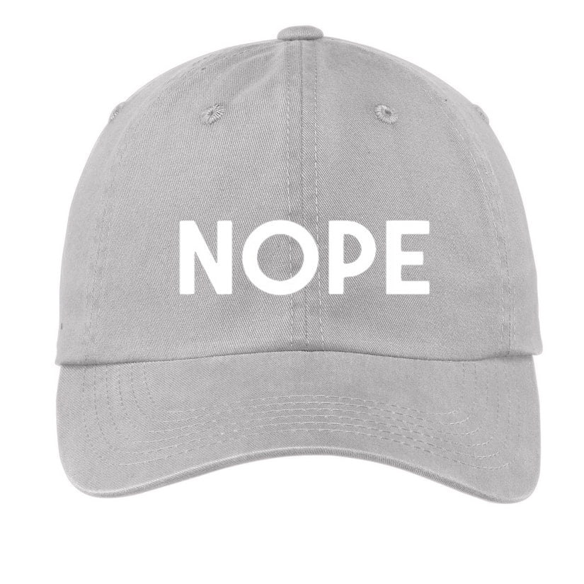 Nope Baseball Cap