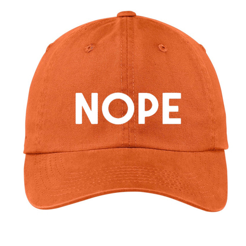 Nope Baseball Cap