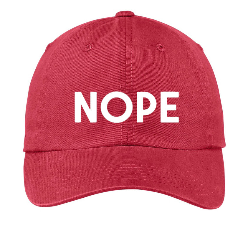 Nope Baseball Cap