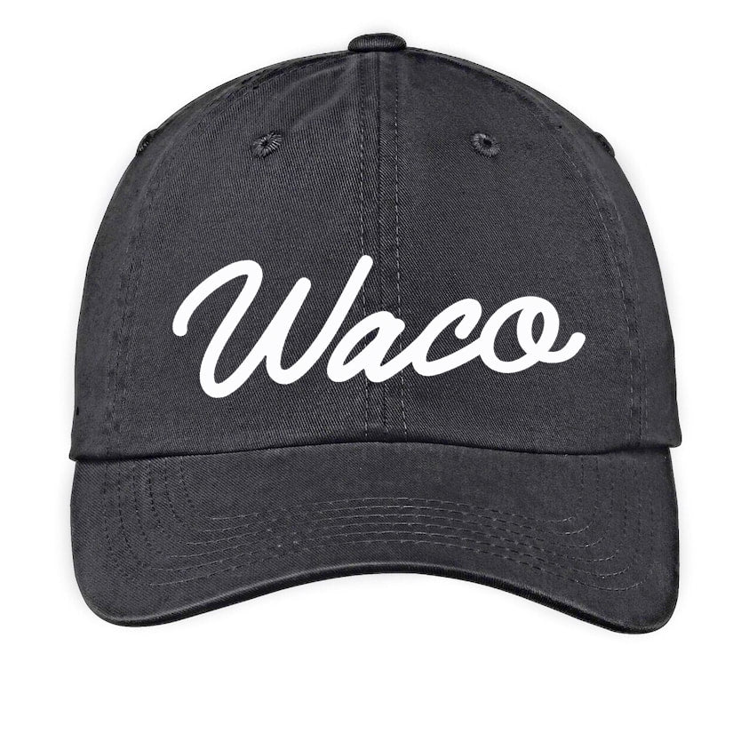 Waco Cursive Baseball Cap