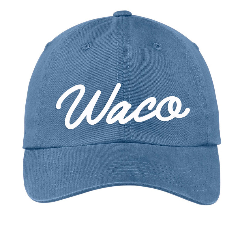 Waco Cursive Baseball Cap
