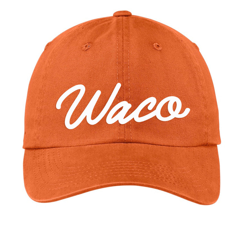 Waco Cursive Baseball Cap
