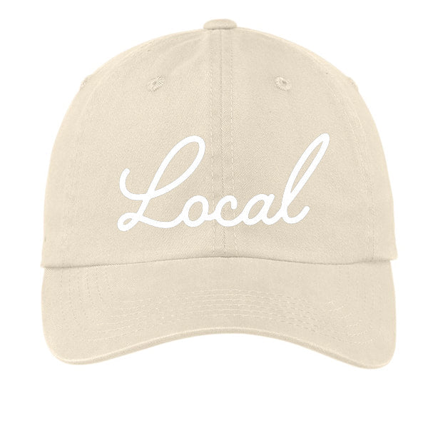 Local Cursive Baseball Cap