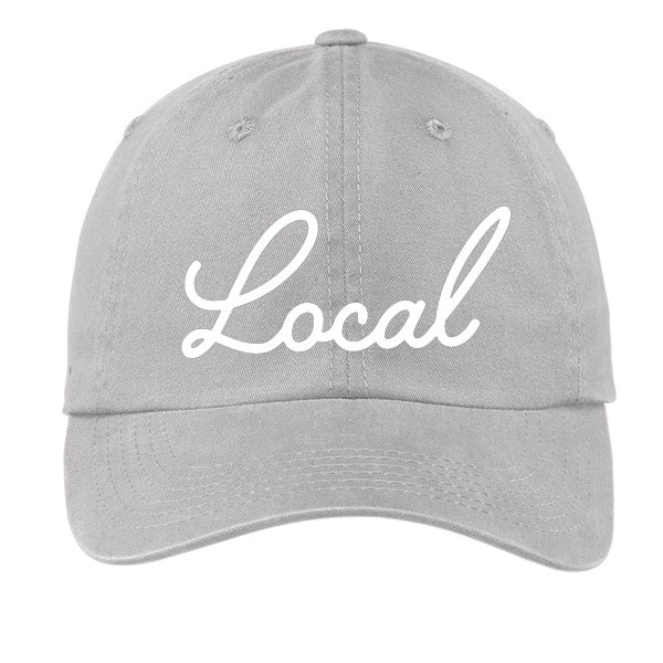 Local Cursive Baseball Cap
