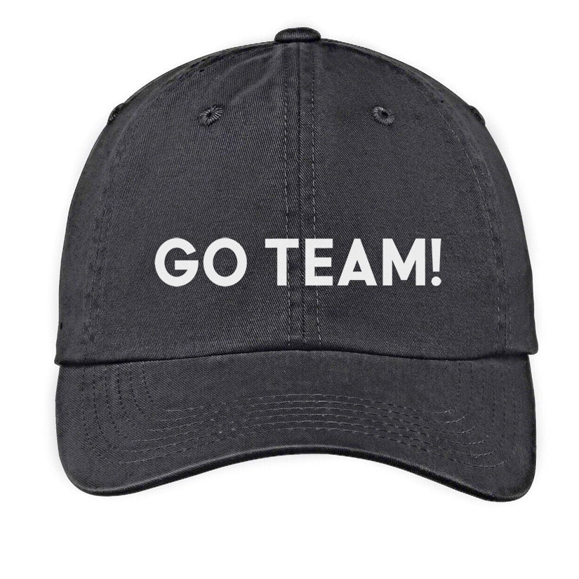 Go Team! Baseball Cap