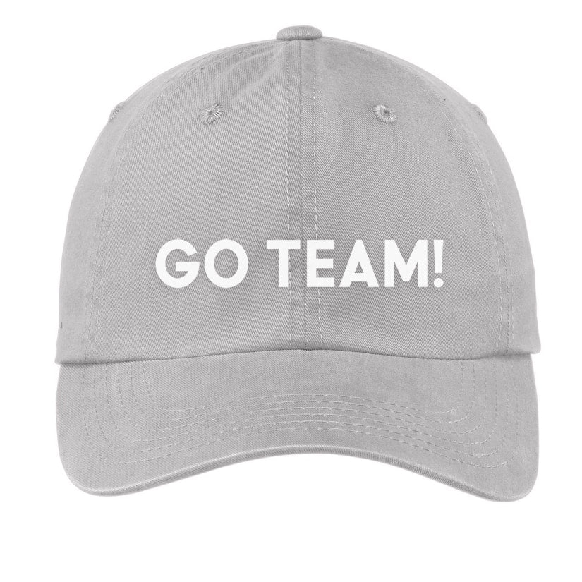 Go Team! Baseball Cap