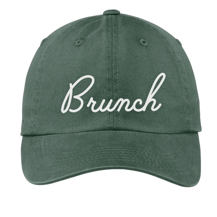 Brunch Cursive Baseball Cap