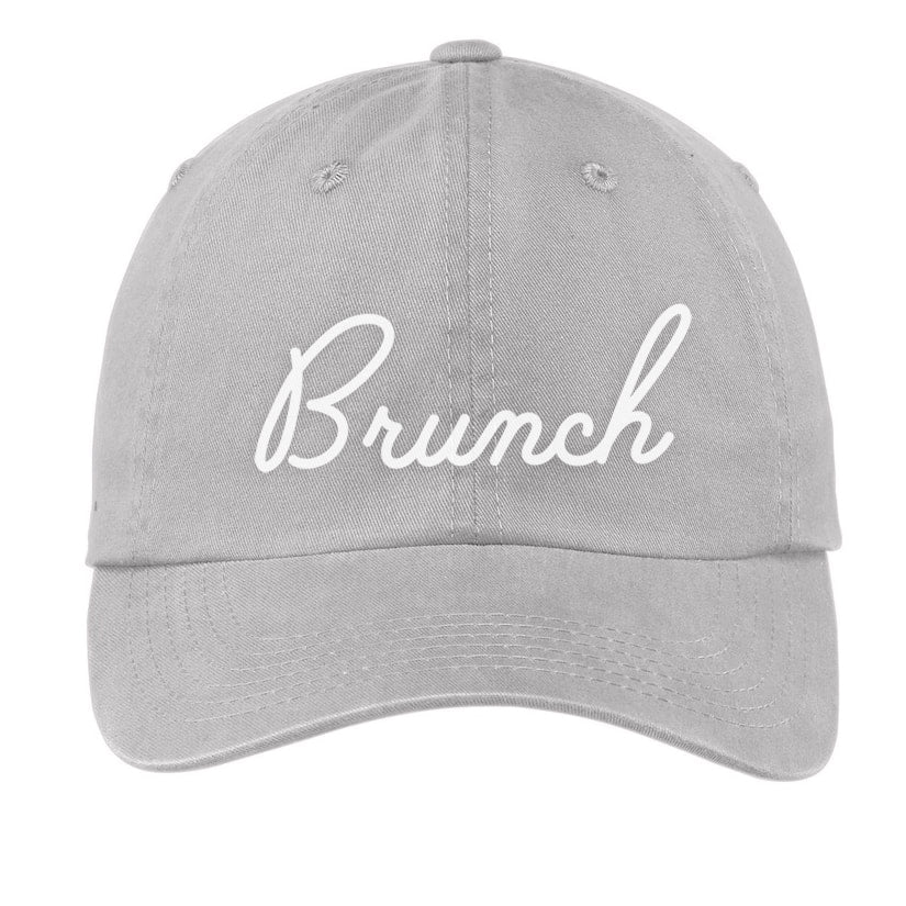 Brunch Cursive Baseball Cap