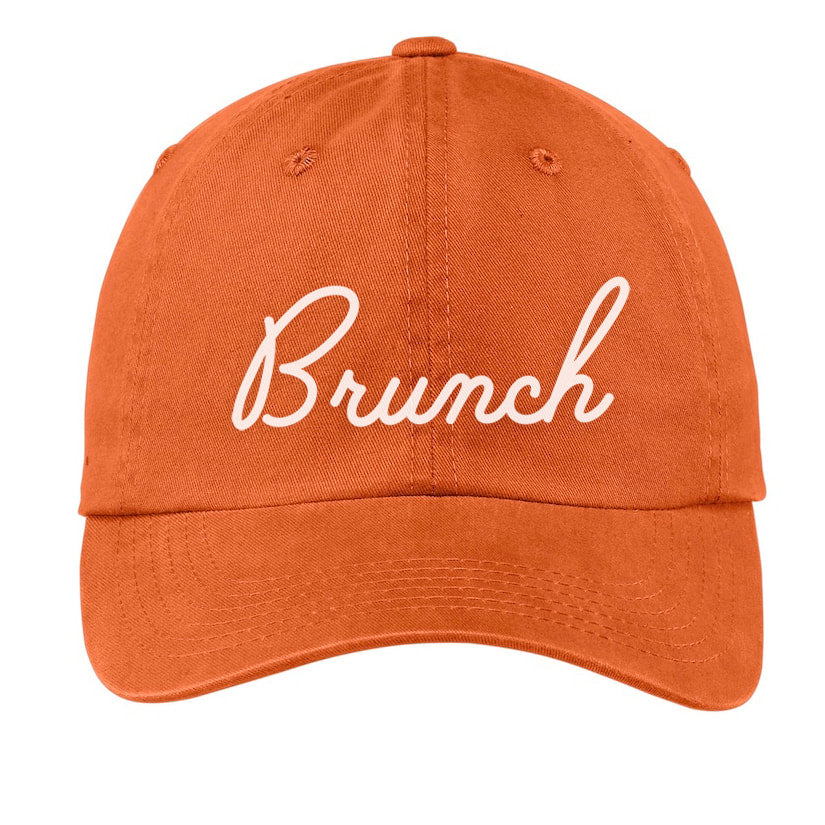 Brunch Cursive Baseball Cap