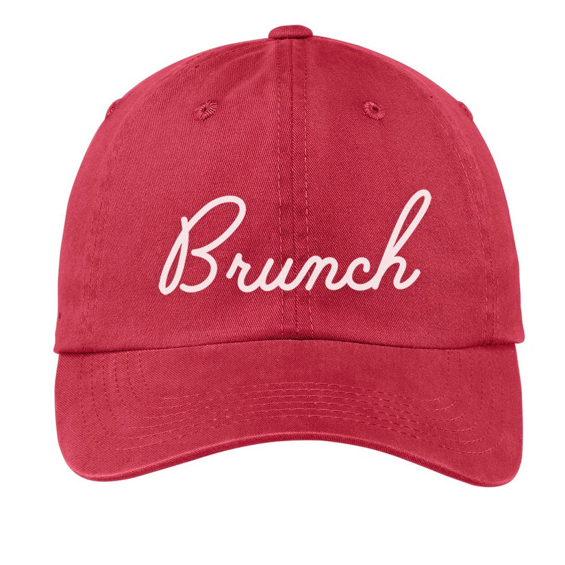 Brunch Cursive Baseball Cap