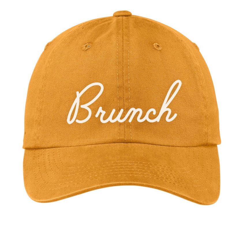 Brunch Cursive Baseball Cap
