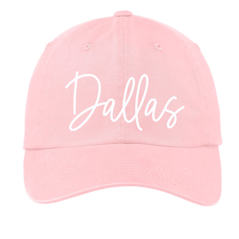 Dallas Cursive Baseball Cap