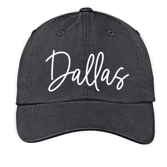 Dallas Cursive Baseball Cap