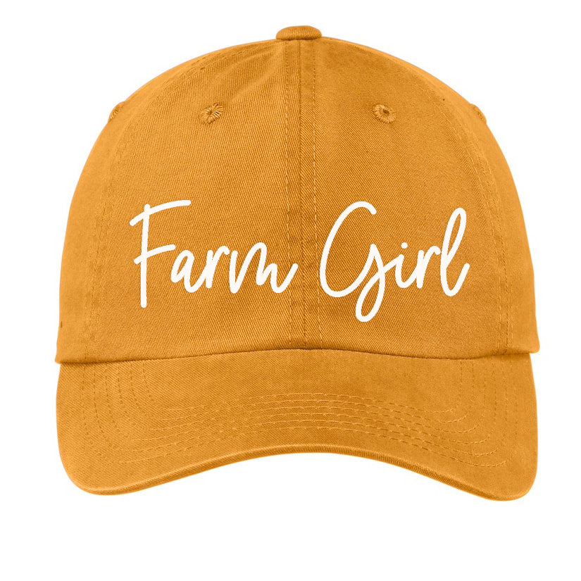 Farm Girl Baseball Cap