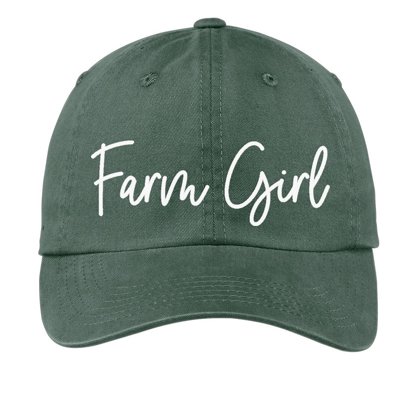 Farm Girl Baseball Cap