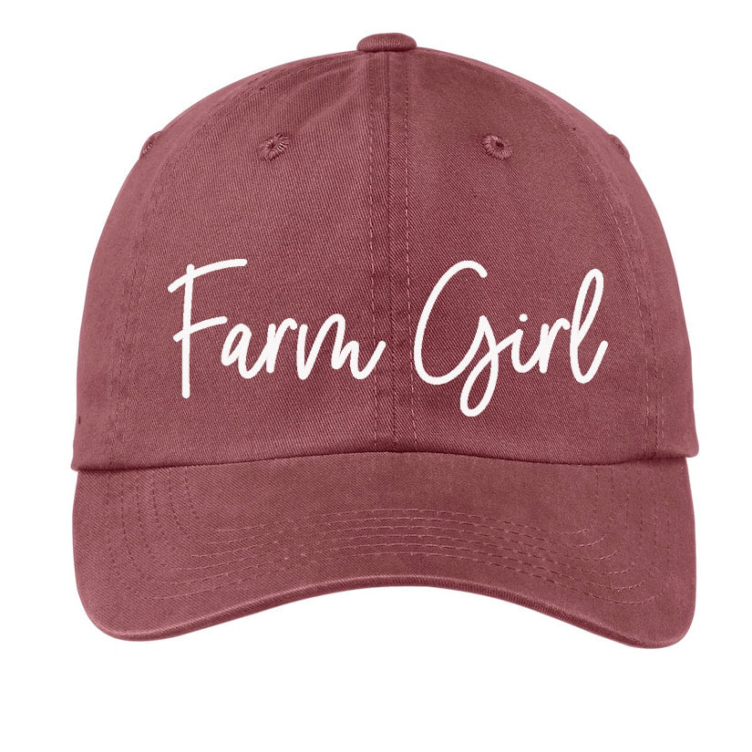 Farm Girl Baseball Cap