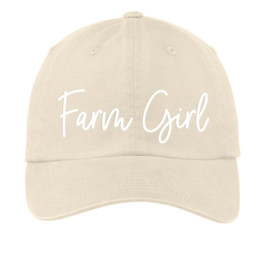 Farm Girl Baseball Cap
