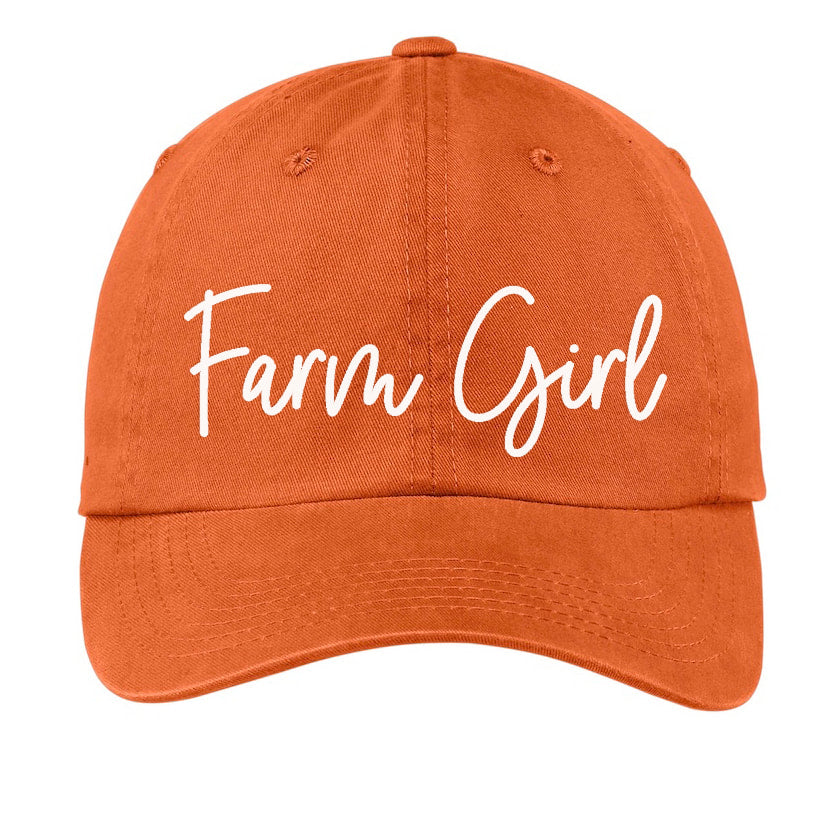 Farm Girl Baseball Cap