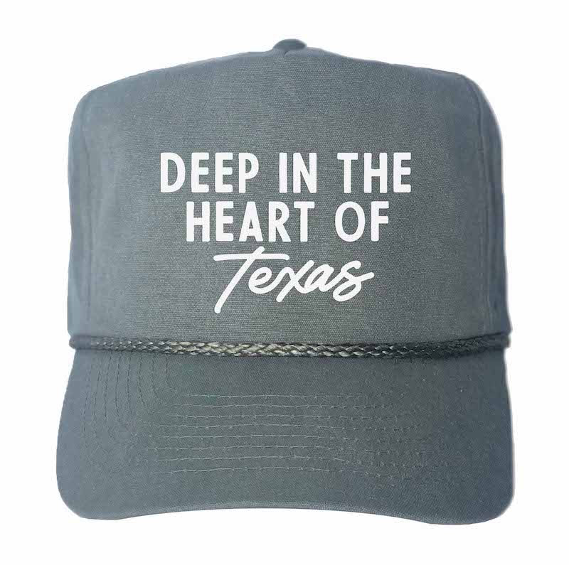 Deep in the Heart of Texas Canvas Trucker