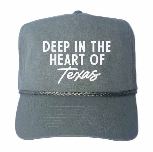 Deep in the Heart of Texas Canvas Trucker