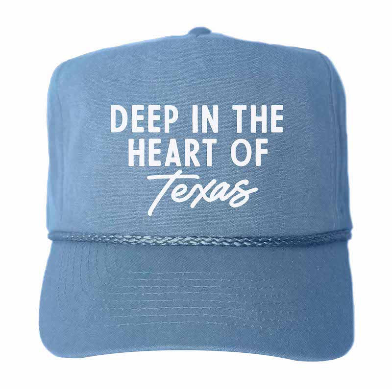 Deep in the Heart of Texas Canvas Trucker
