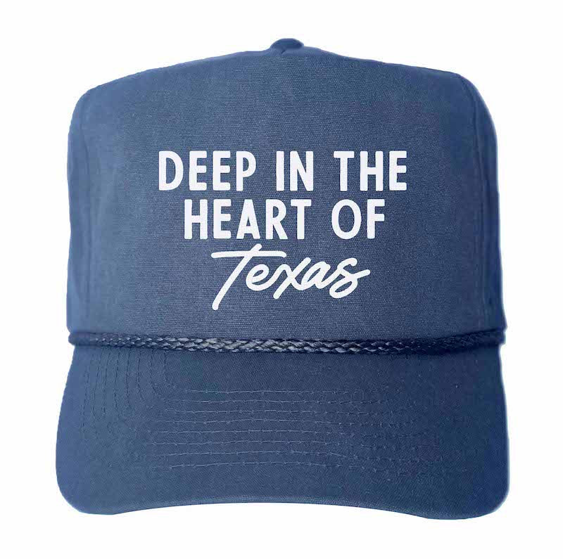 Deep in the Heart of Texas Canvas Trucker