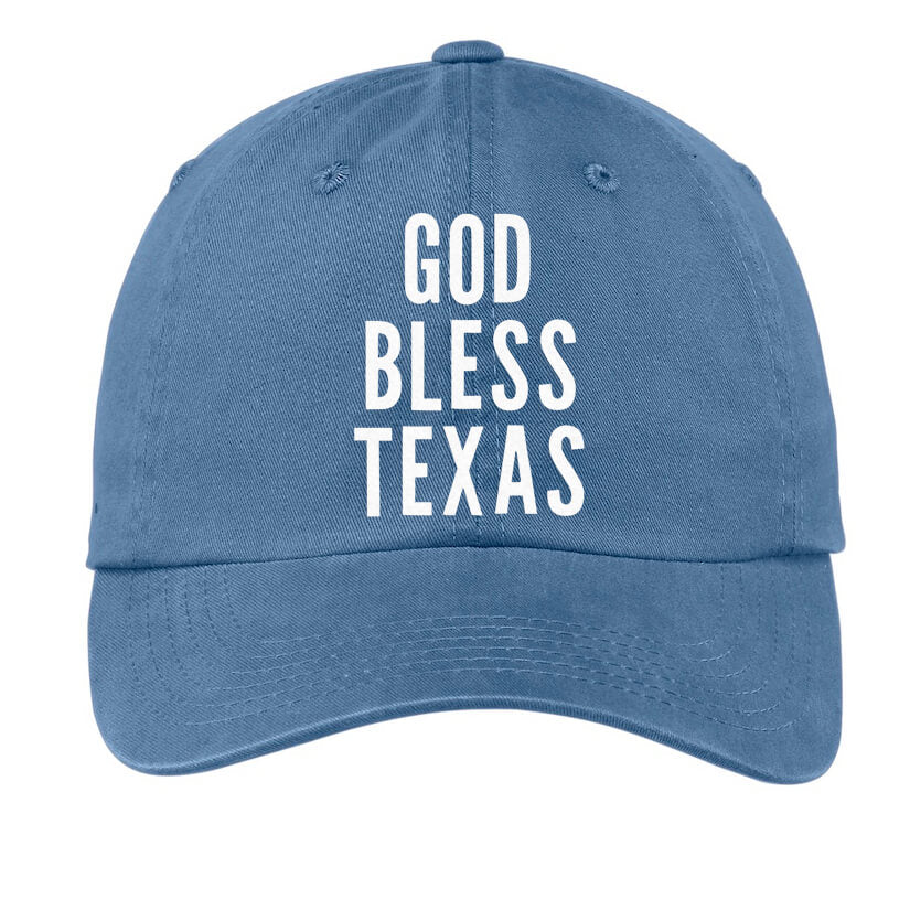 God Bless Texas Baseball Cap