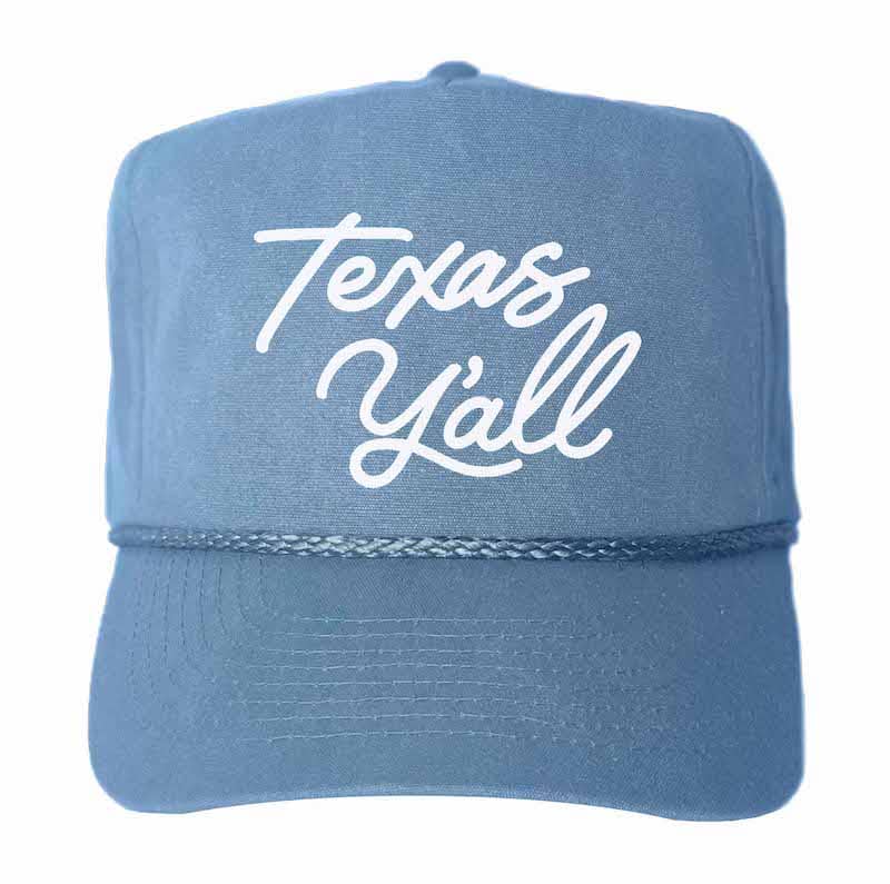 Texas Y'all Canvas Trucker