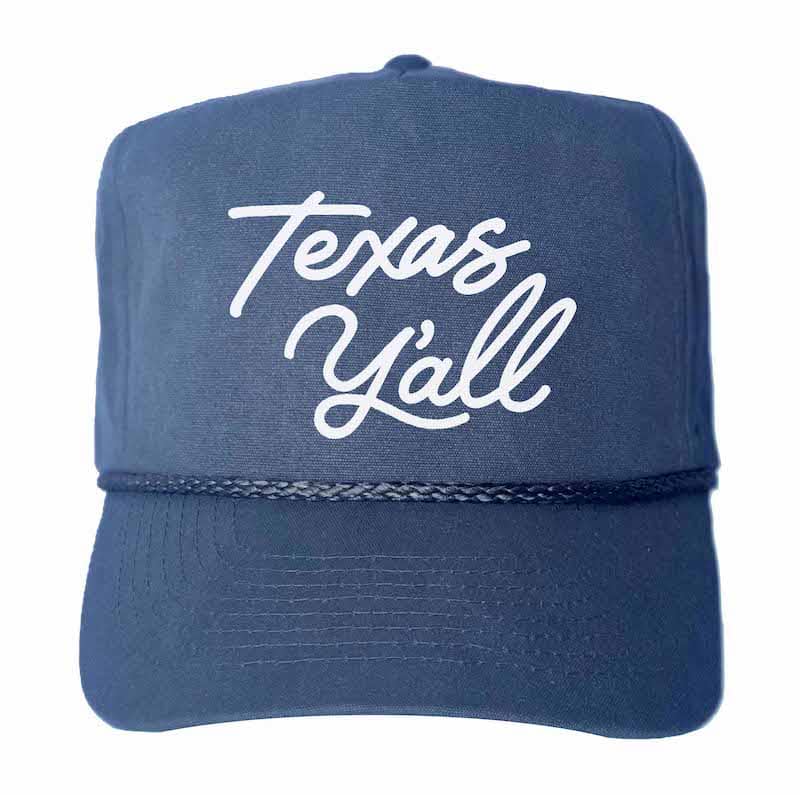 Texas Y'all Canvas Trucker