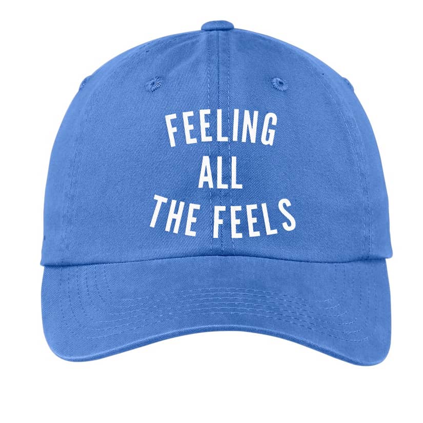 Feeling All The Feels Baseball Cap