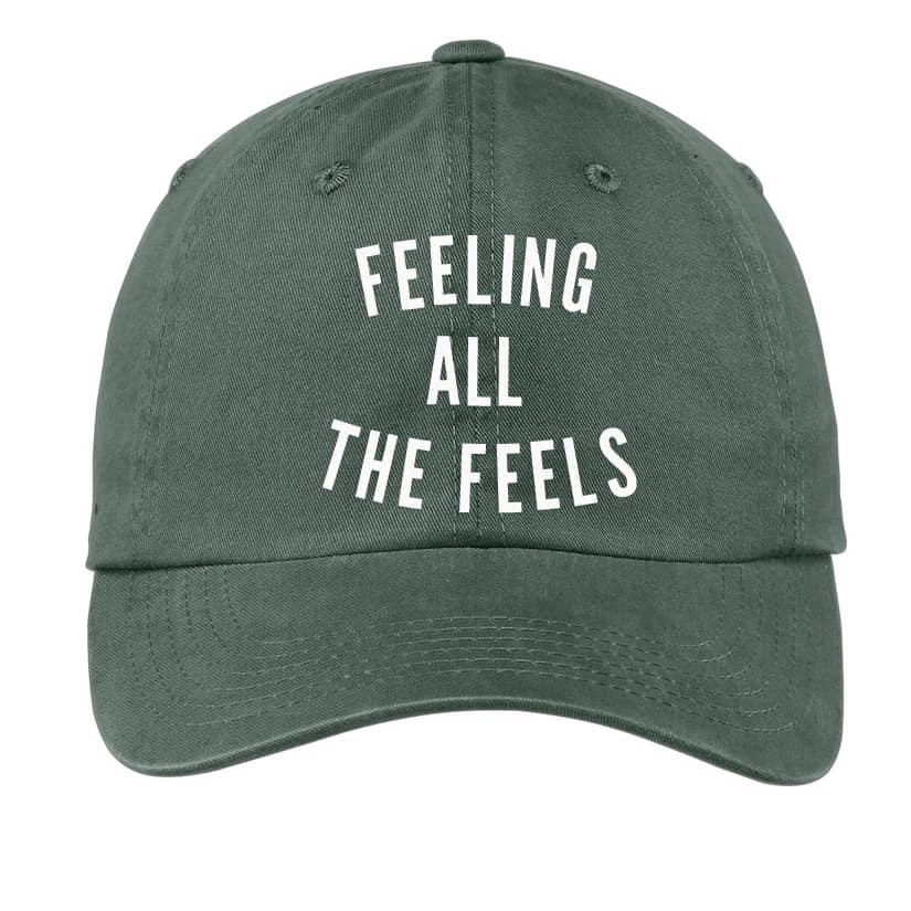 Feeling All The Feels Baseball Cap