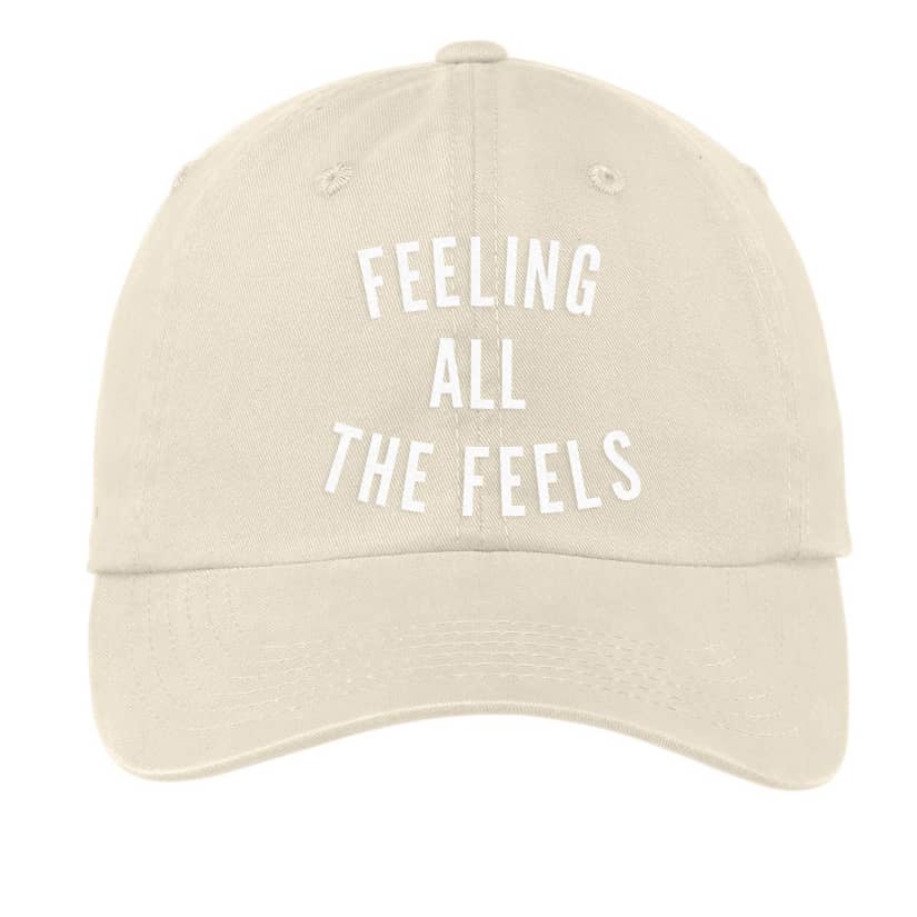 Feeling All The Feels Baseball Cap