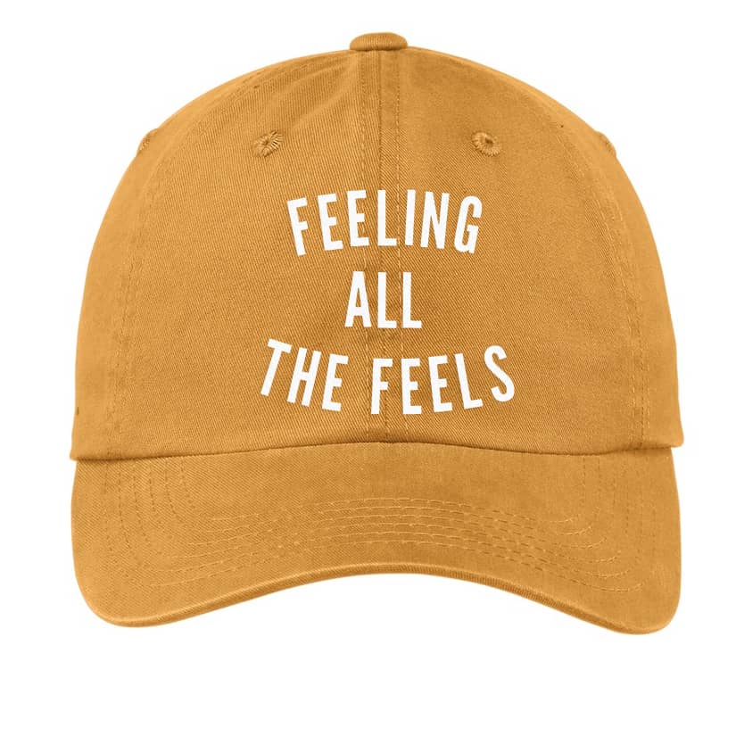 Feeling All The Feels Baseball Cap