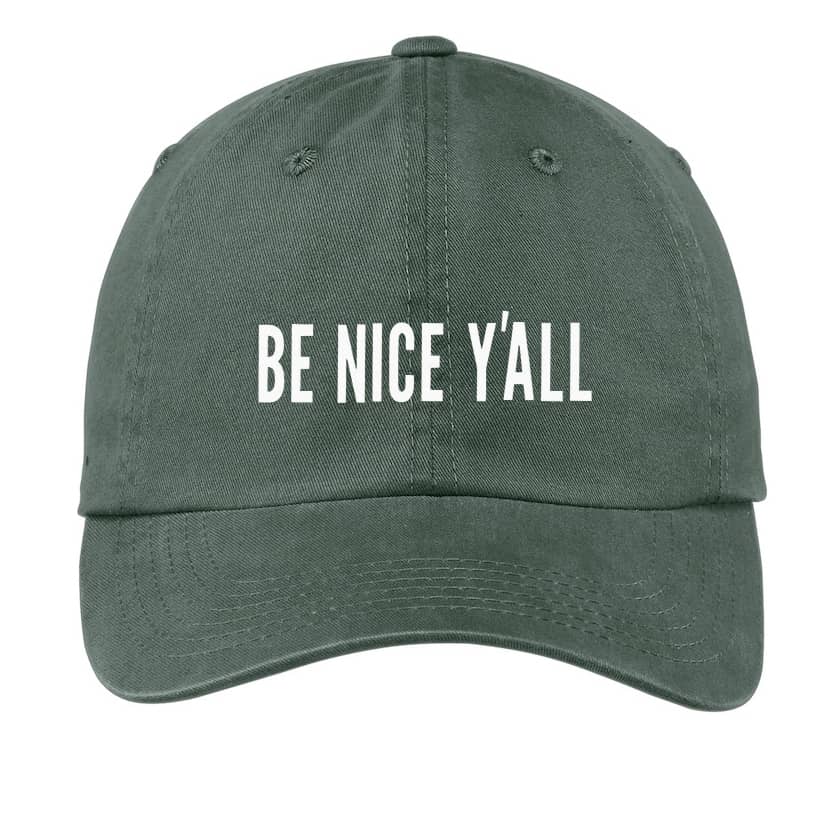Be Nice Y'all Baseball Cap