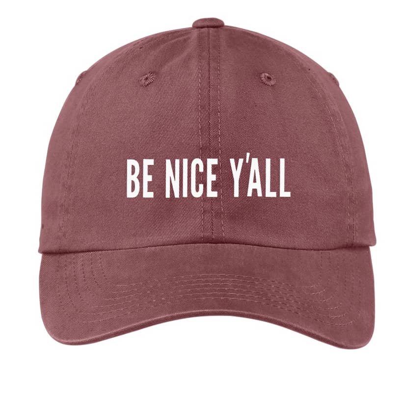 Be Nice Y'all Baseball Cap