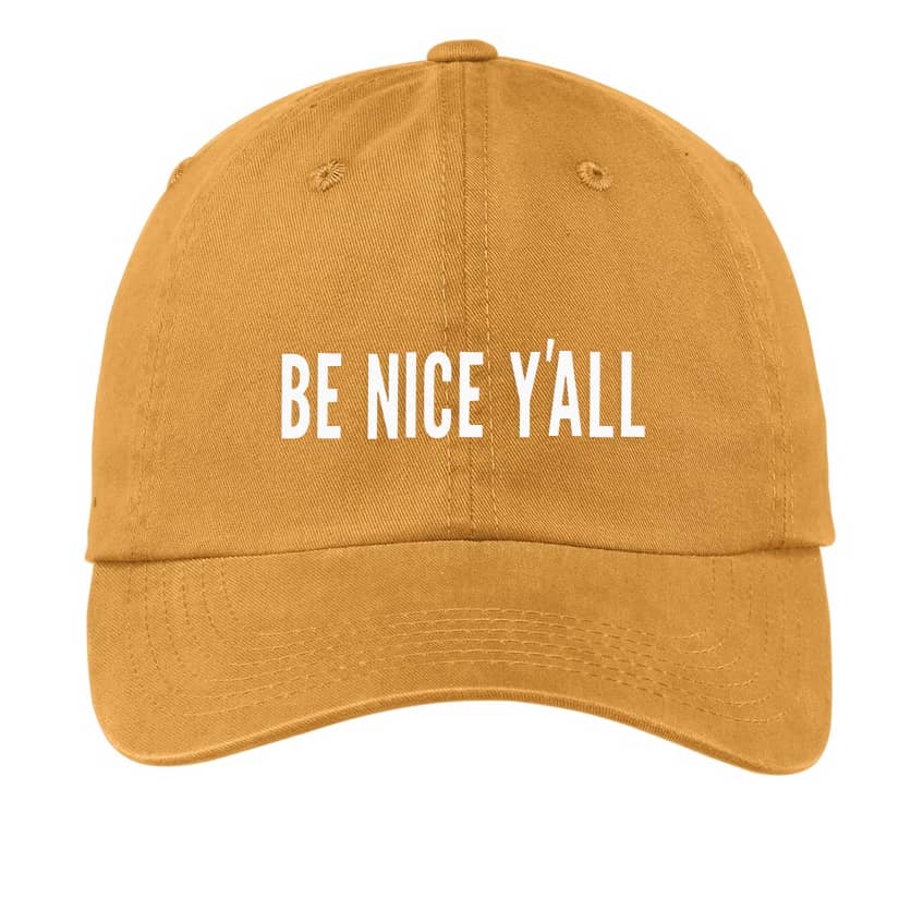 Be Nice Y'all Baseball Cap