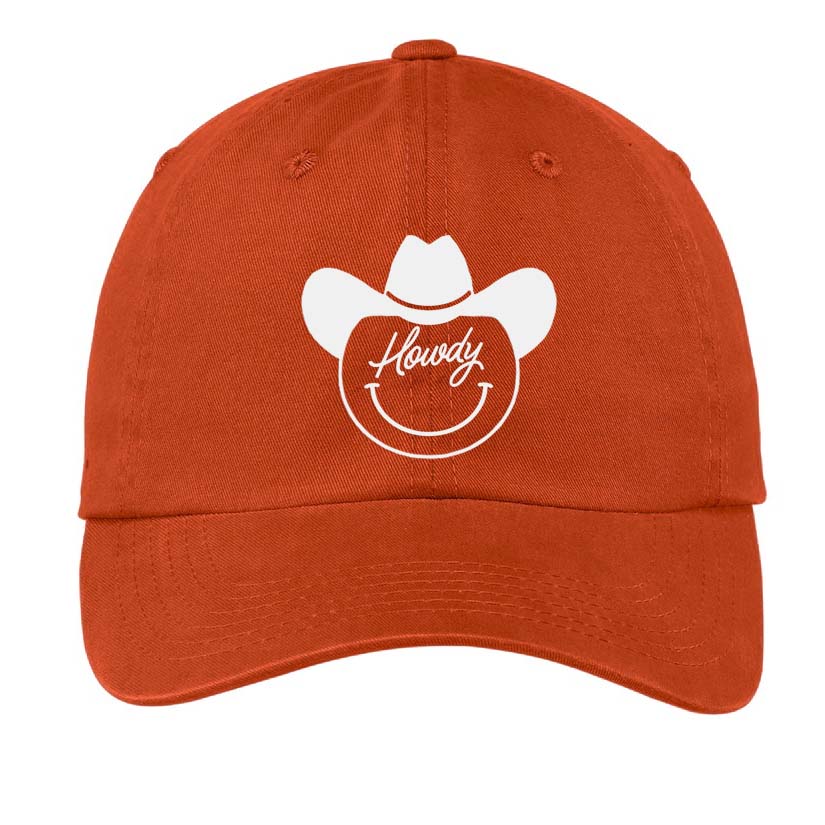 Howdy Cursive Cowboy Baseball Cap