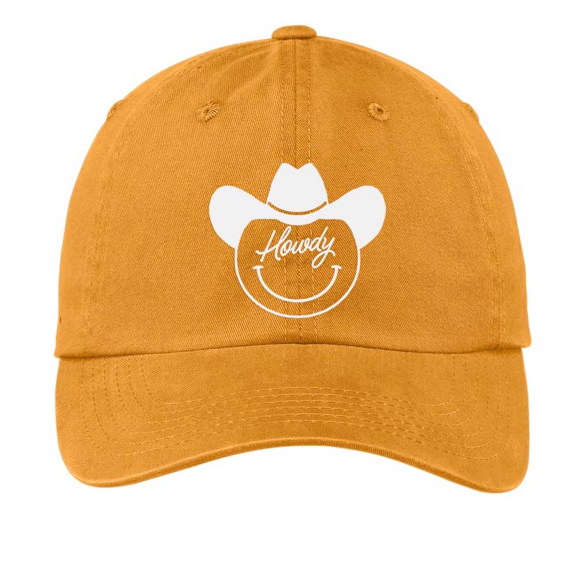Howdy Cursive Cowboy Baseball Cap