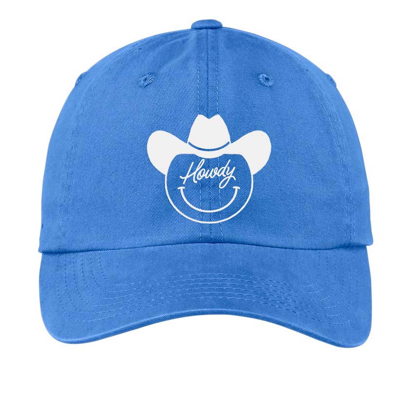 Howdy Cursive Cowboy Baseball Cap