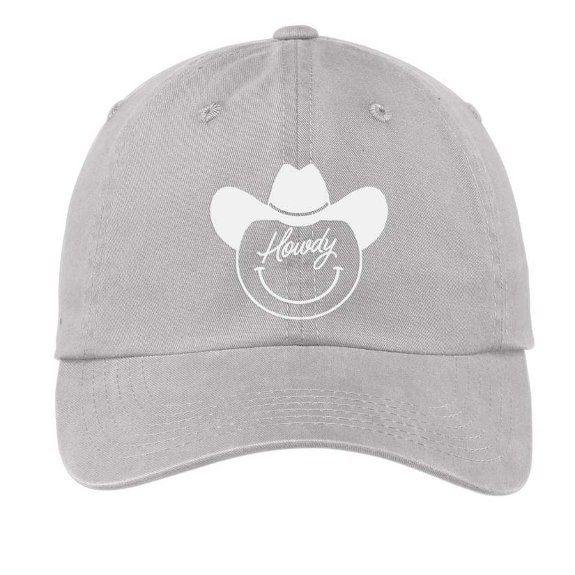 Howdy Cursive Cowboy Baseball Cap