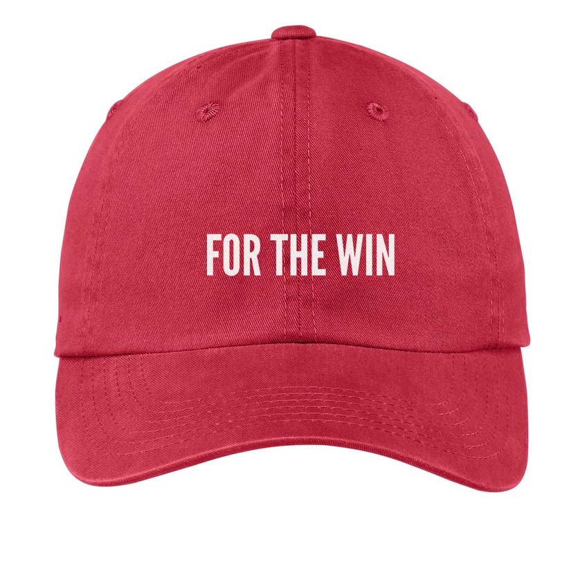 For the Win Baseball Cap