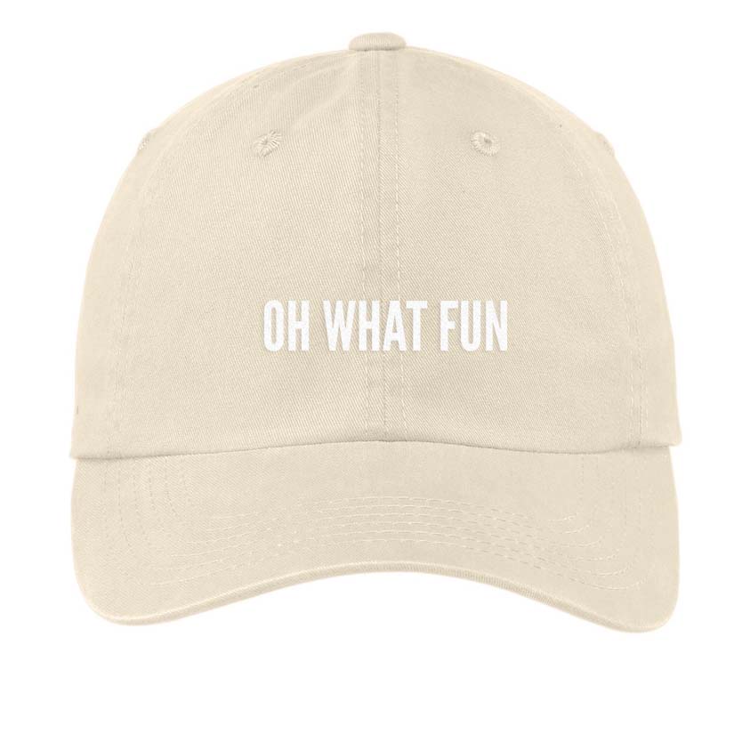 Oh What Fun Baseball Cap